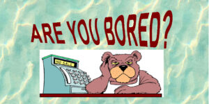 bored bear