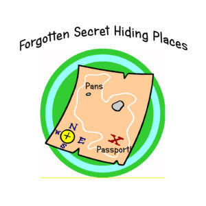 hiding places treasure map
