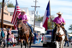 Sheriffs with flags