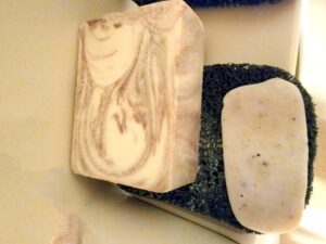 Janis Joplin apparition soap bar in shower