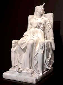 The Death of Cleopatra by Edmonia Lewis