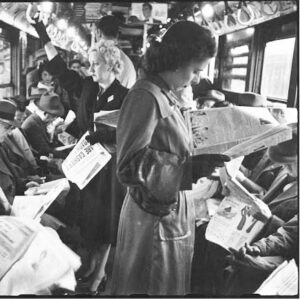 news consumption through newspapers