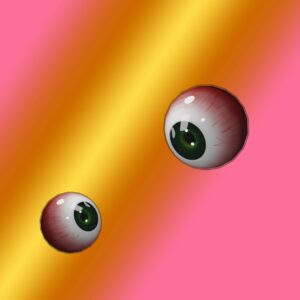 locking eyeballs